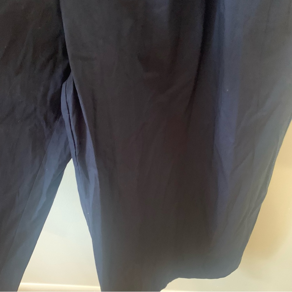 Nordstrom 1901 Cotton Smocked Ruffle Off Shoulder Wide Leg Cropped Jumpsuit - Picture 6 of 15